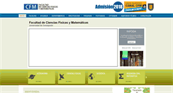 Desktop Screenshot of cfm.udec.cl