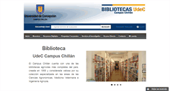 Desktop Screenshot of bibliodigital.udec.cl