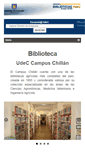 Mobile Screenshot of bibliodigital.udec.cl